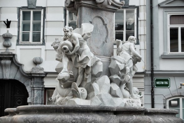 sl00234greensloveniac2a9homolka mestnimarktplatz